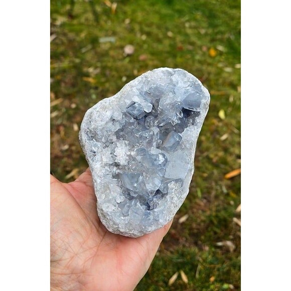 Celestite Geode - Picture 6 of 13